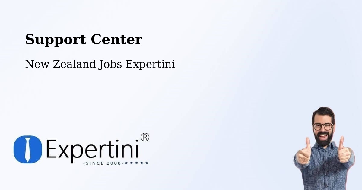 Support Center - New Zealand Jobs Expertini